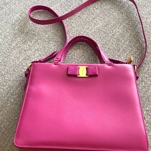 Salvatore Ferragamo satchel in saffiano leather